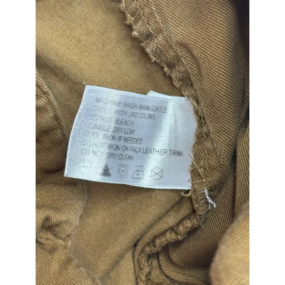 Orvis Mens 36x30 Chino Pants Tobacco Brown Cotton Stretch Straight Leg Twill